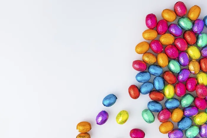 Framed Print : Colourful Easter Sweets Print Framed Print : Colourful Easter Sweets Print