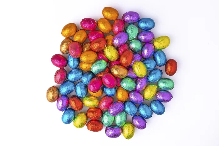 Framed Print : Colourful Easter Sweets Print Framed Print : Colourful Easter Sweets Print