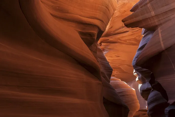 Framed Print : Colourful Sandstone Formations Print, Lower Antelope Canyon, Arizona Framed Print : Colourful Sandstone Formations Print, Lower Antelope Canyon, Arizona