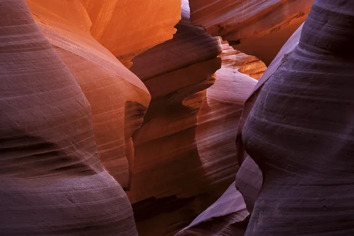 Framed Print : Colourful Sandstone Formations Print, Lower Antelope Canyon, Arizona Framed Print : Colourful Sandstone Formations Print, Lower Antelope Canyon, Arizona