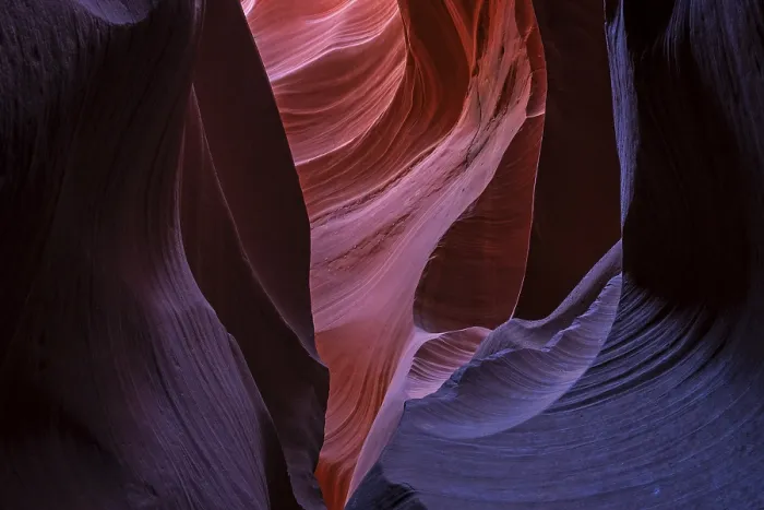 Framed Print : Colourful Sandstone Formations Print, Lower Antelope Canyon, Arizona Framed Print : Colourful Sandstone Formations Print, Lower Antelope Canyon, Arizona