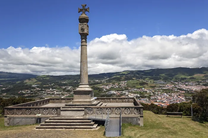 Framed Print : Column Monument Print, Angra do Heroismo, Azores, Portugal Framed Print : Column Monument Print, Angra do Heroismo, Azores, Portugal