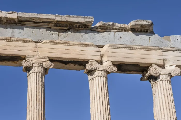 Framed Print : Columns of the Erechtheion Temple Print, Acropolis, Athens Framed Print : Columns of the Erechtheion Temple Print, Acropolis, Athens