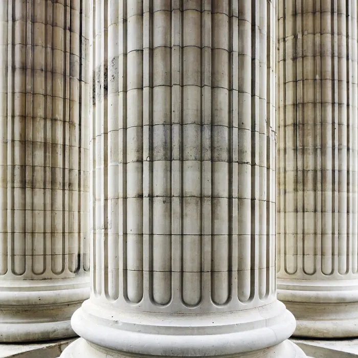 Framed Print : Columns in Paris Print Framed Print : Columns in Paris Print