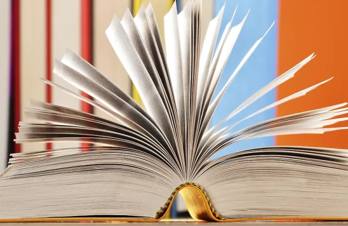 Framed Print : Composition with Books on Table Print Framed Print : Composition with Books on Table Print