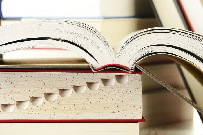 Framed Print : Composition with Books on Table Print Framed Print : Composition with Books on Table Print