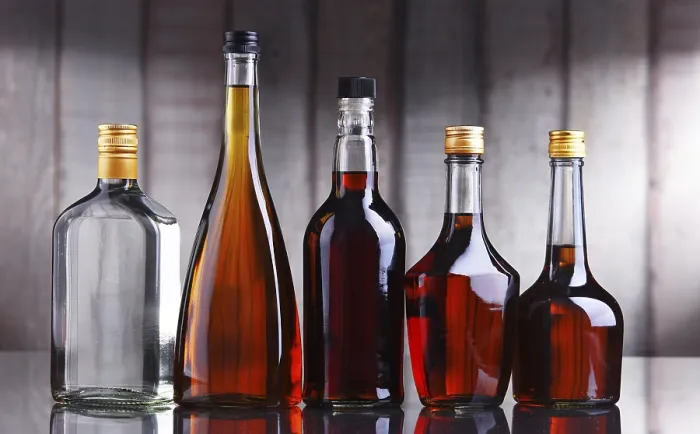 Framed Print : Composition with Bottles Print