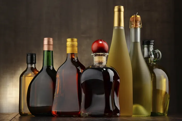 Framed Print : Composition with Bottles Print