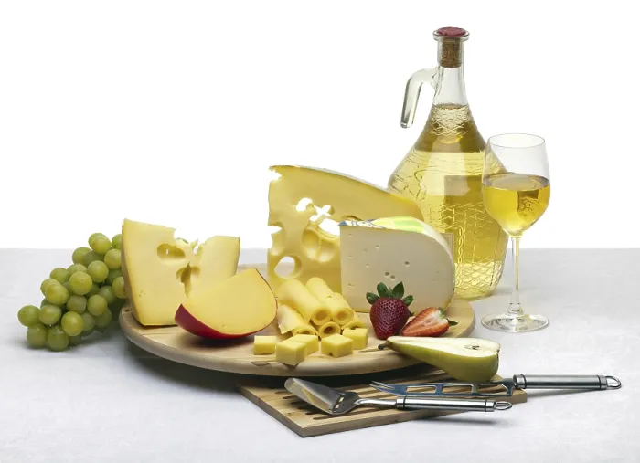 Framed Print : Composition of Cheese, Grapes Print Framed Print : Composition of Cheese, Grapes Print