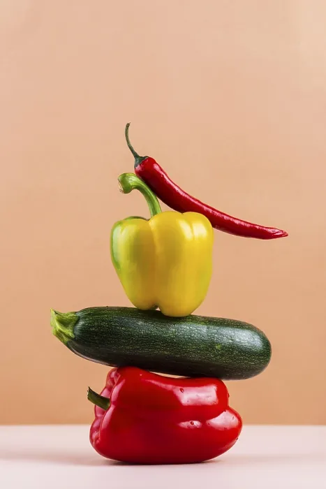 Framed Print : Fresh Vegetable Composition Print Framed Print : Fresh Vegetable Composition Print