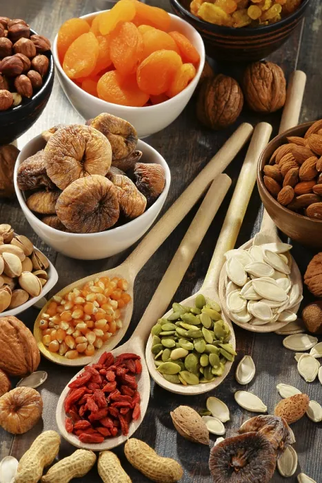 Framed Print : Composition with Dried Fruits and Assorted Nuts Print Framed Print : Composition with Dried Fruits and Assorted Nuts Print