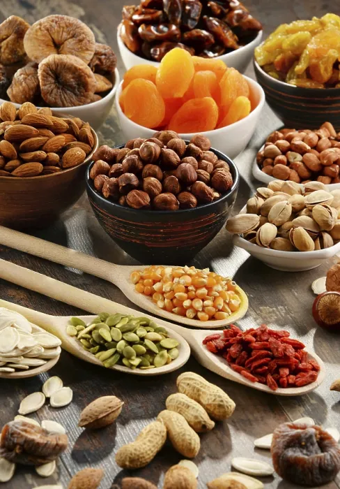 Framed Print : Composition with Dried Fruits and Assorted Nuts Print Framed Print : Composition with Dried Fruits and Assorted Nuts Print