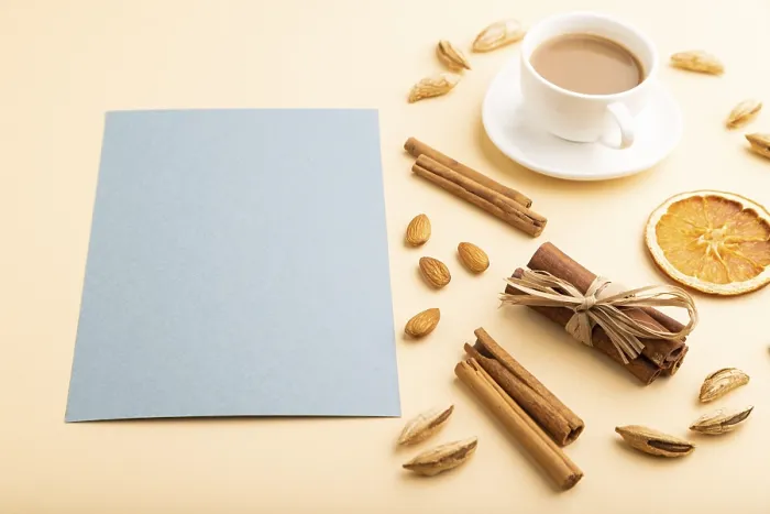 Framed Print : Composition with Gray Paper Sheet Print - Still Life Mockup Framed Print : Composition with Gray Paper Sheet Print - Still Life Mockup