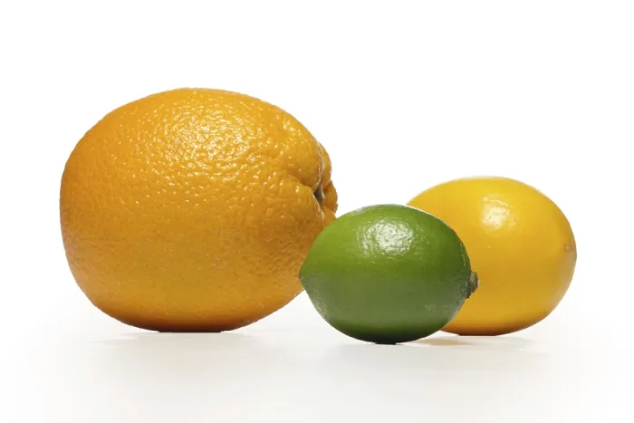 Framed Print : Lemon, Lime and Orange Print on White Background Framed Print : Lemon, Lime and Orange Print on White Background