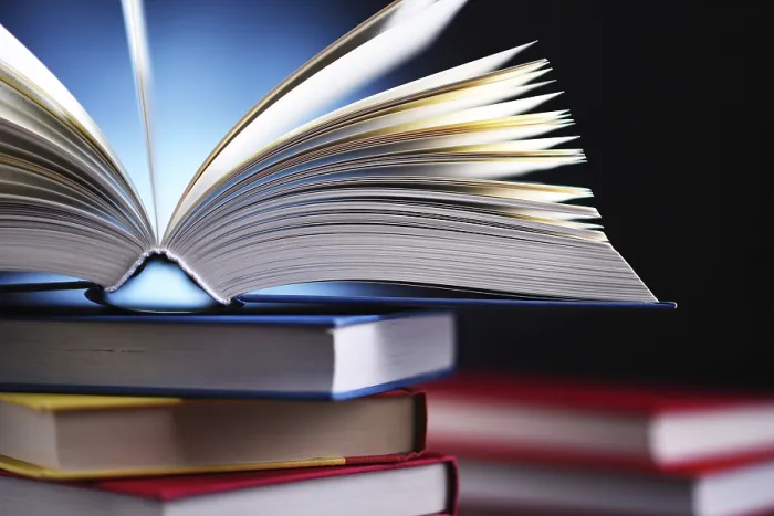 Framed Print : Book Stack Print Framed Print : Book Stack Print