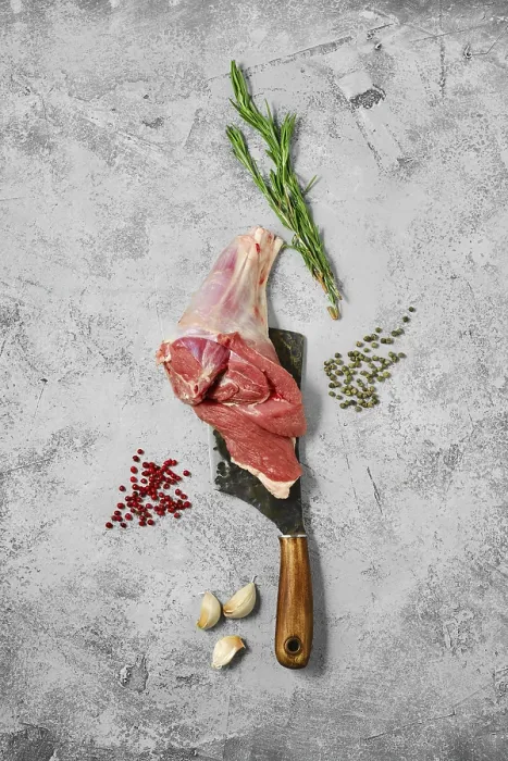 Framed Print : Composition with Raw Uncooked Lamb Leg Print Framed Print : Composition with Raw Uncooked Lamb Leg Print