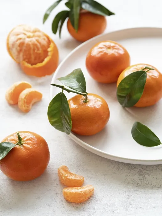 Framed Print : Tangerine Composition Print