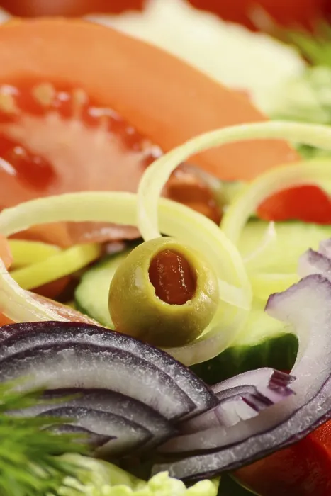 Framed Print : Composition with Vegetable Salad Print Framed Print : Composition with Vegetable Salad Print