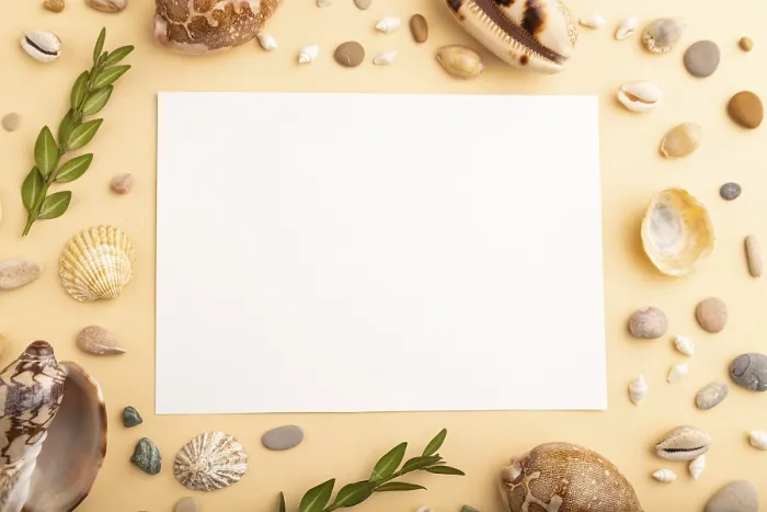 Framed Print : Composition with White Paper Sheet Print Framed Print : Composition with White Paper Sheet Print