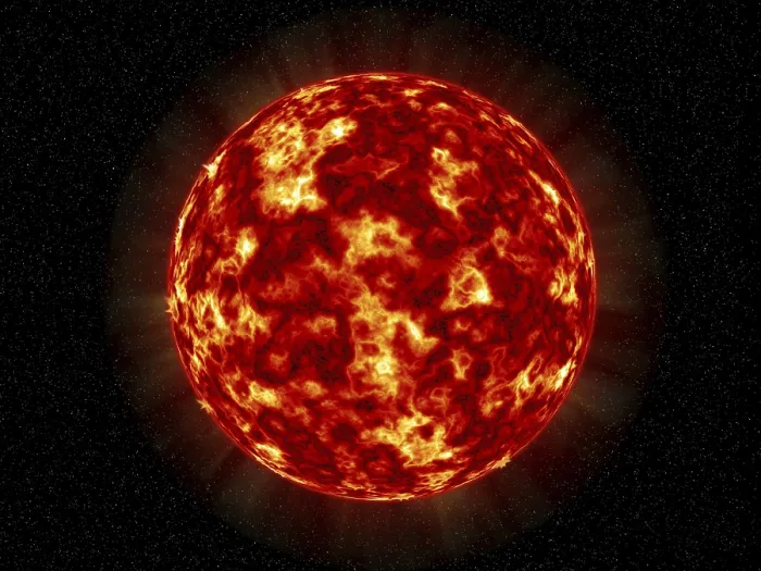 Framed Print : Computer Generated Sun Print Over Outer Space with Stars Framed Print : Computer Generated Sun Print Over Outer Space with Stars