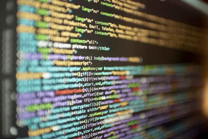 Framed Print : Computer HTML Code Print on Screen Framed Print : Computer HTML Code Print on Screen