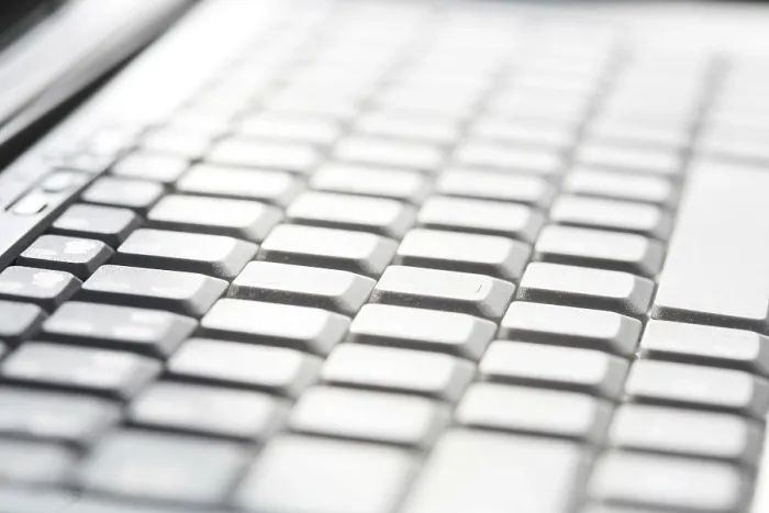 Framed Print : Computer Keyboard Print