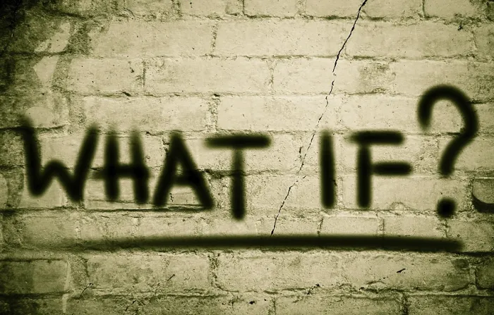 Framed Print : What If Concept Print Framed Print : What If Concept Print