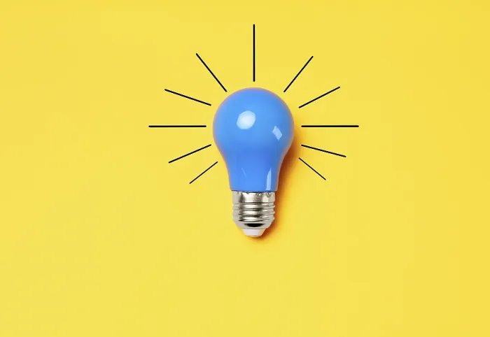 Framed Print : Creative Idea Yellow Print with Lightbulb Symbol Framed Print : Creative Idea Yellow Print with Lightbulb Symbol