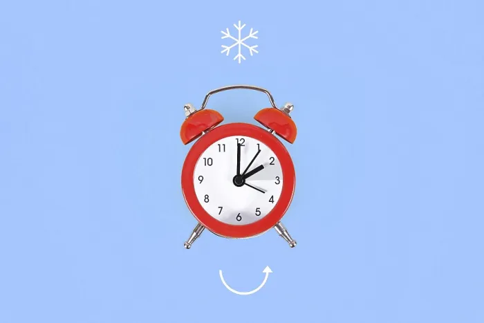 Framed Print : Winter Daylight Saving Time Print: Clock and Arrow Concept Framed Print : Winter Daylight Saving Time Print: Clock and Arrow Concept