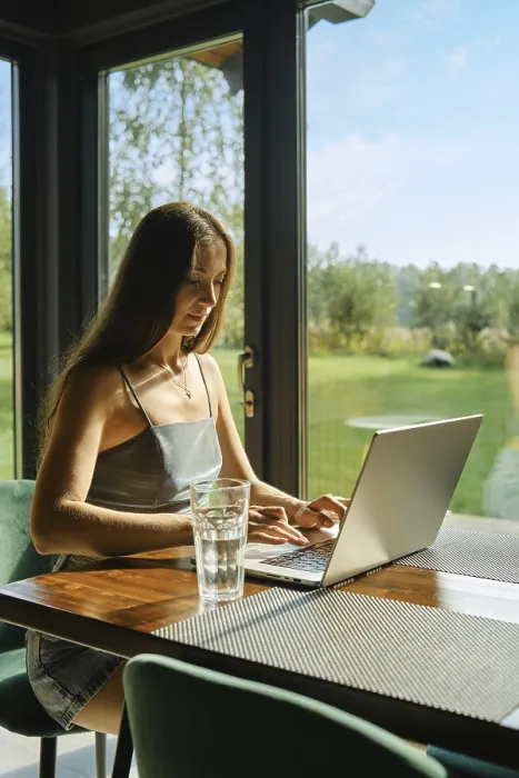 Framed Print : Remote Work in Natural Settings Print Framed Print : Remote Work in Natural Settings Print