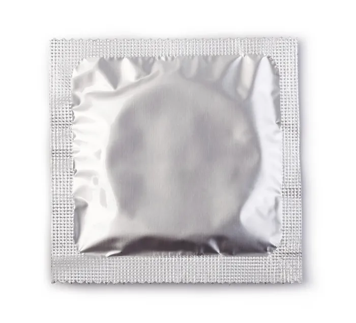 Framed Print : Condom Print Isolated on White Background Framed Print : Condom Print Isolated on White Background