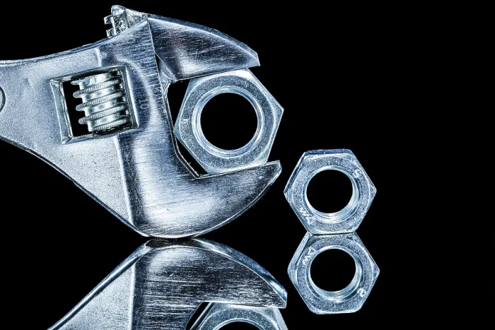 Framed Print : Construction Nuts Adjustable Spanners Print Framed Print : Construction Nuts Adjustable Spanners Print