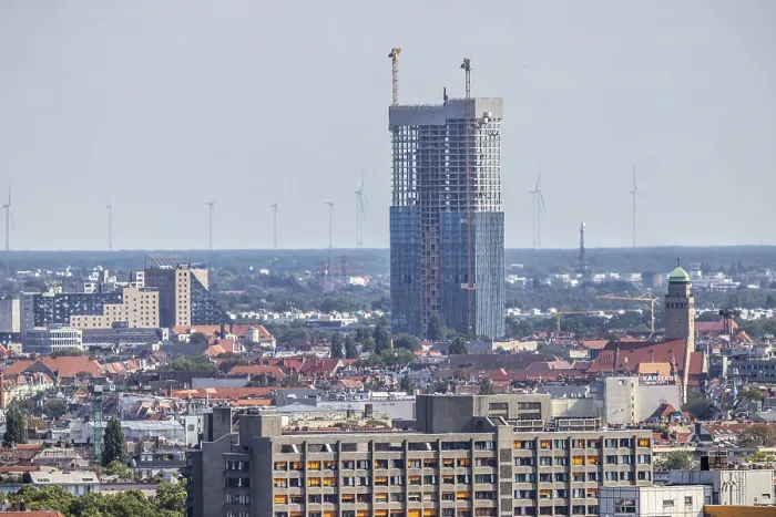 Framed Print : Construction Site of the Estrel Tower Print, Berlin, Germany Framed Print : Construction Site of the Estrel Tower Print, Berlin, Germany