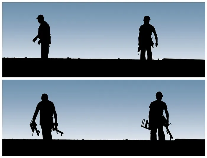 Framed Print : Construction Workers at Building Site Print Framed Print : Construction Workers at Building Site Print