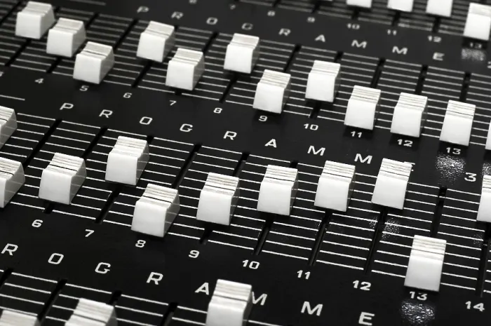 Framed Print : Audio Recording Studio Control Panel Print Framed Print : Audio Recording Studio Control Panel Print