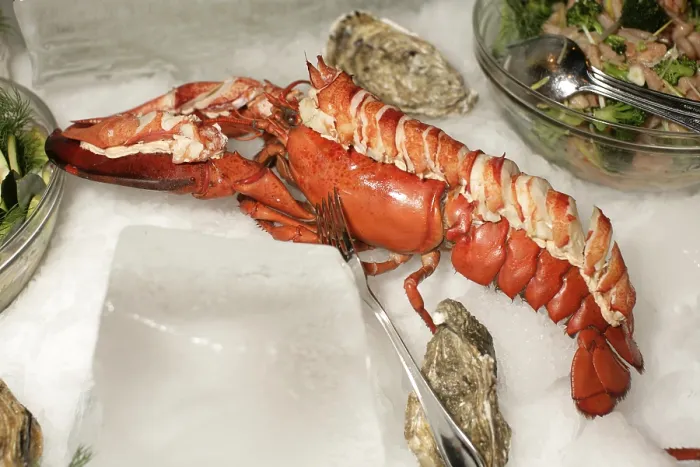 Framed Print : Print of Cooked Lobster Framed Print : Print of Cooked Lobster