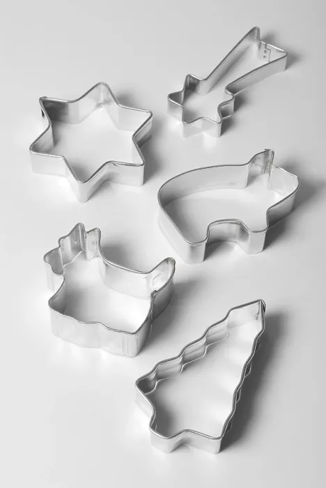 Framed Print : Cookie Cutters Print: Various Shapes Framed Print : Cookie Cutters Print: Various Shapes