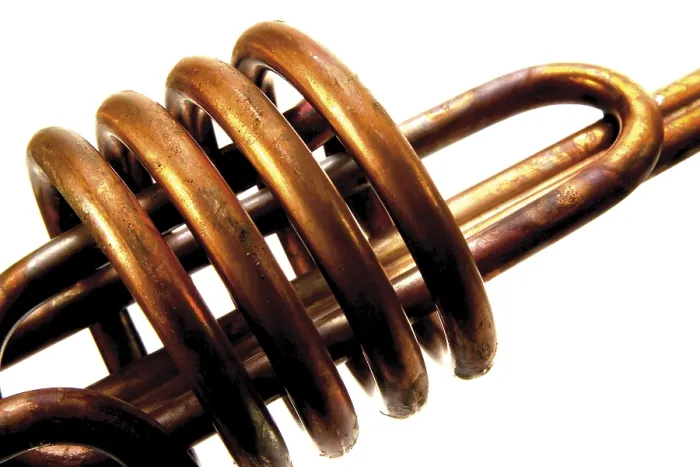 Framed Print : Copper Immersion Heater Print Framed Print : Copper Immersion Heater Print
