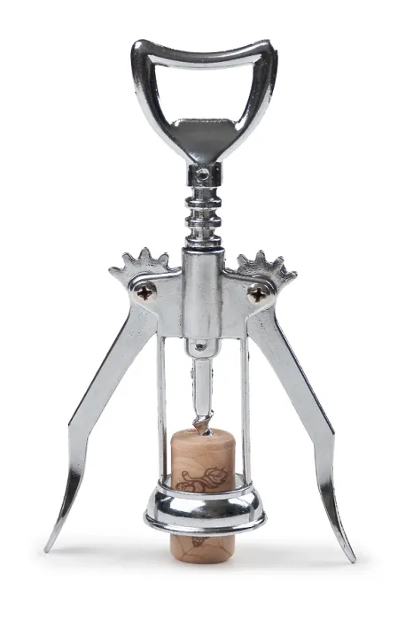 Framed Print : Corkscrew and cork isolated print on white background Framed Print : Corkscrew and cork isolated print on white background