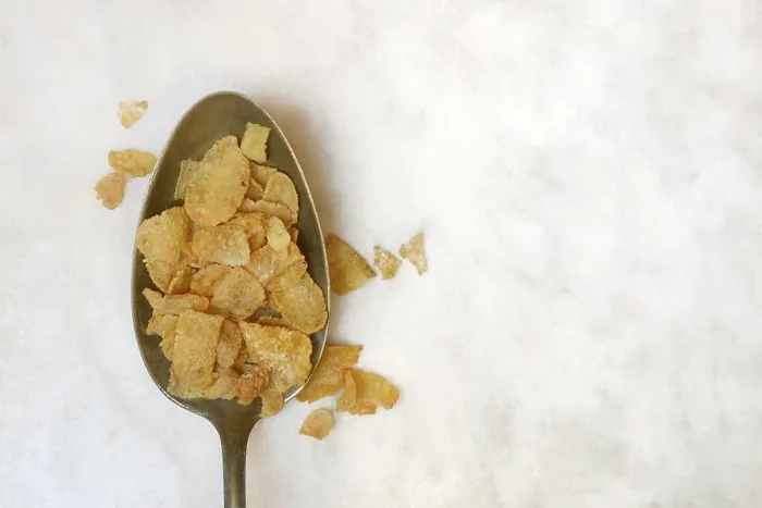 Framed Print : Breakfast Cornflakes in spoon Print Framed Print : Breakfast Cornflakes in spoon Print