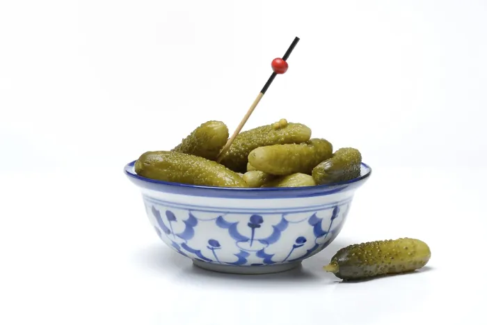 Framed Print : Cornichon Pickles in Shell, Germany Print
