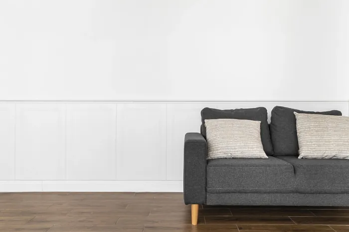 Framed Print : Couch with Pillows Interior Design Print Framed Print : Couch with Pillows Interior Design Print