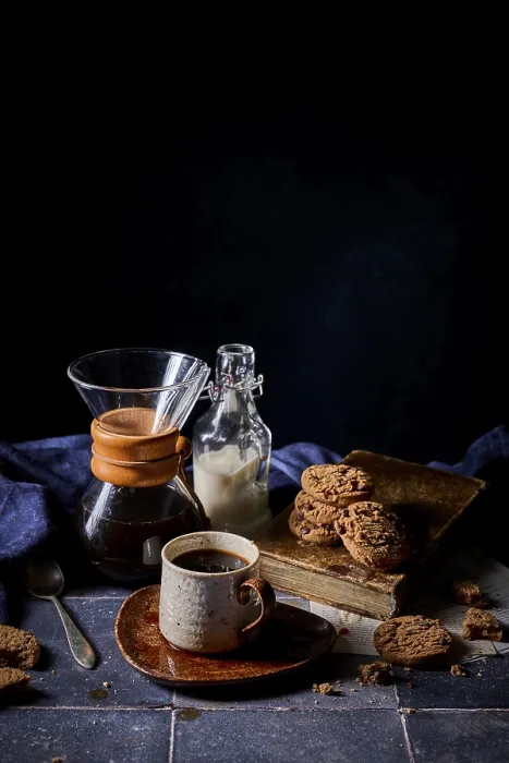 Framed Print : Cozy Coffee Setup Print Framed Print : Cozy Coffee Setup Print