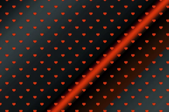 Framed Print : Creative Abstract Heart Pattern Print Framed Print : Creative Abstract Heart Pattern Print