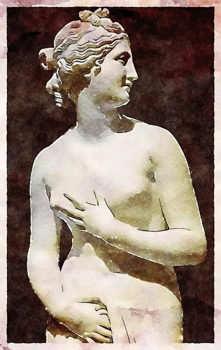 Framed Print : Venus Statue Print - Classical Greek Art Framed Print : Venus Statue Print - Classical Greek Art