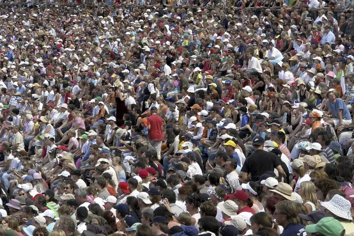 Framed Print : Crowd of People Print - Spectators Framed Print : Crowd of People Print - Spectators