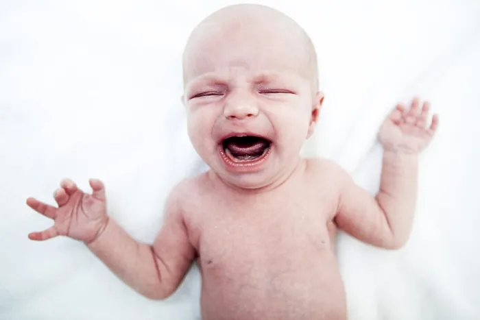 Framed Print : Crying Baby Print Framed Print : Crying Baby Print