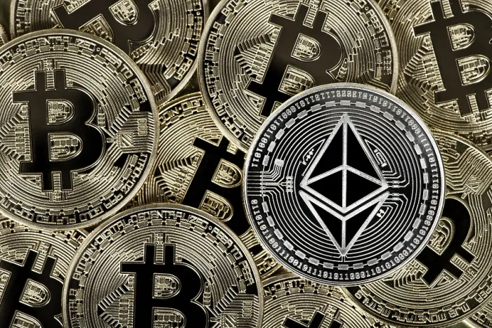 Framed Print : Bitcoin and Ethereum Digital Currency Print Framed Print : Bitcoin and Ethereum Digital Currency Print