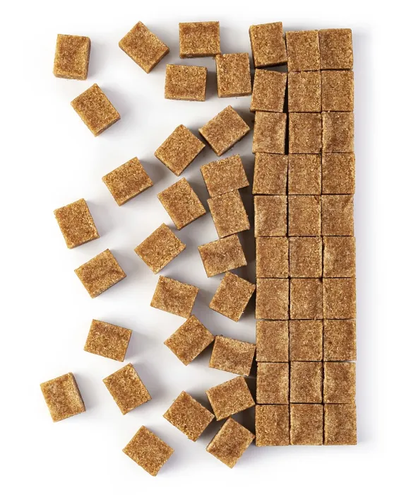 Framed Print : Cubes of Sugar Print on White Background Framed Print : Cubes of Sugar Print on White Background