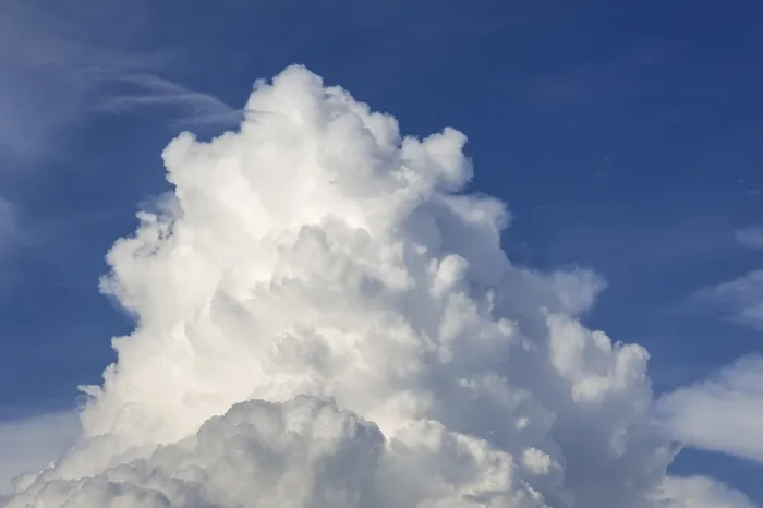 Framed Print : Cumulus Cloud Print - Fluffy White Sky Formation Framed Print : Cumulus Cloud Print - Fluffy White Sky Formation